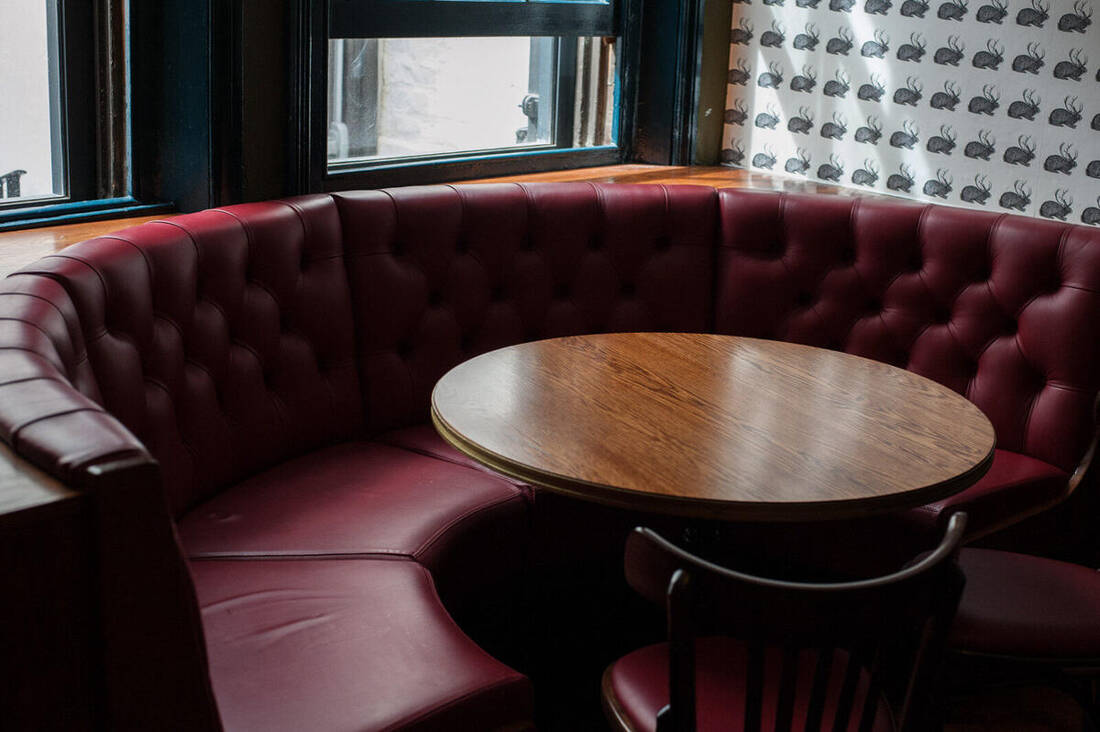 The Jackalope, seating