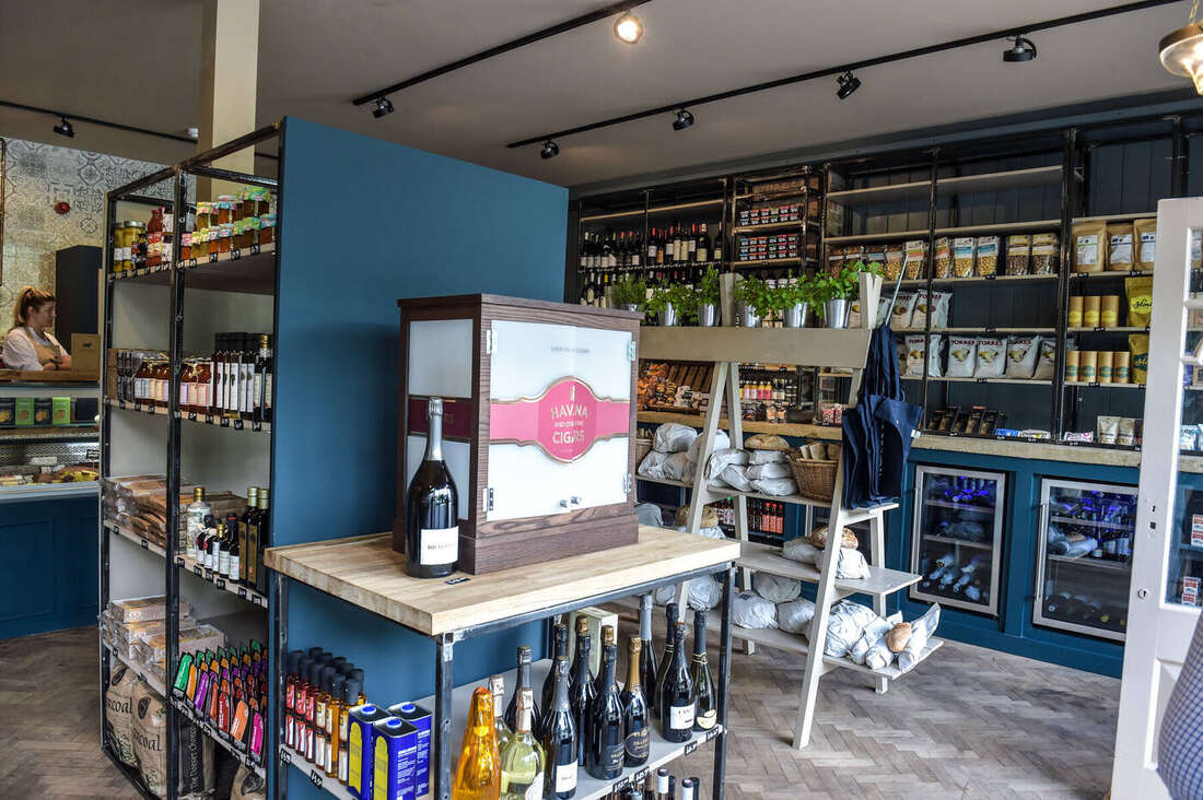 Wine display and shelving
